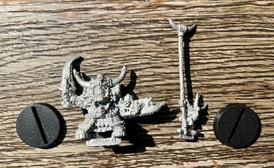 Warhammer 40K Rogue Trader Space Ork Warlord Ghazghkull Thraka METAL Oop Magpie