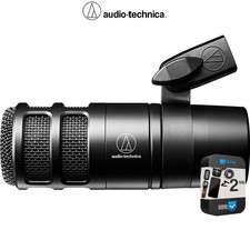Audio-Technica Hypercardioid Dynamic Podcast Microphone with 2 Year Warranty