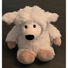 Warmies Sheep Plush Stuffed Animal Cream Microwavable Lavender Scented