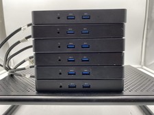 Lot of 6 Dell WD15 K17A USB-C Dock Docking Station K17A001