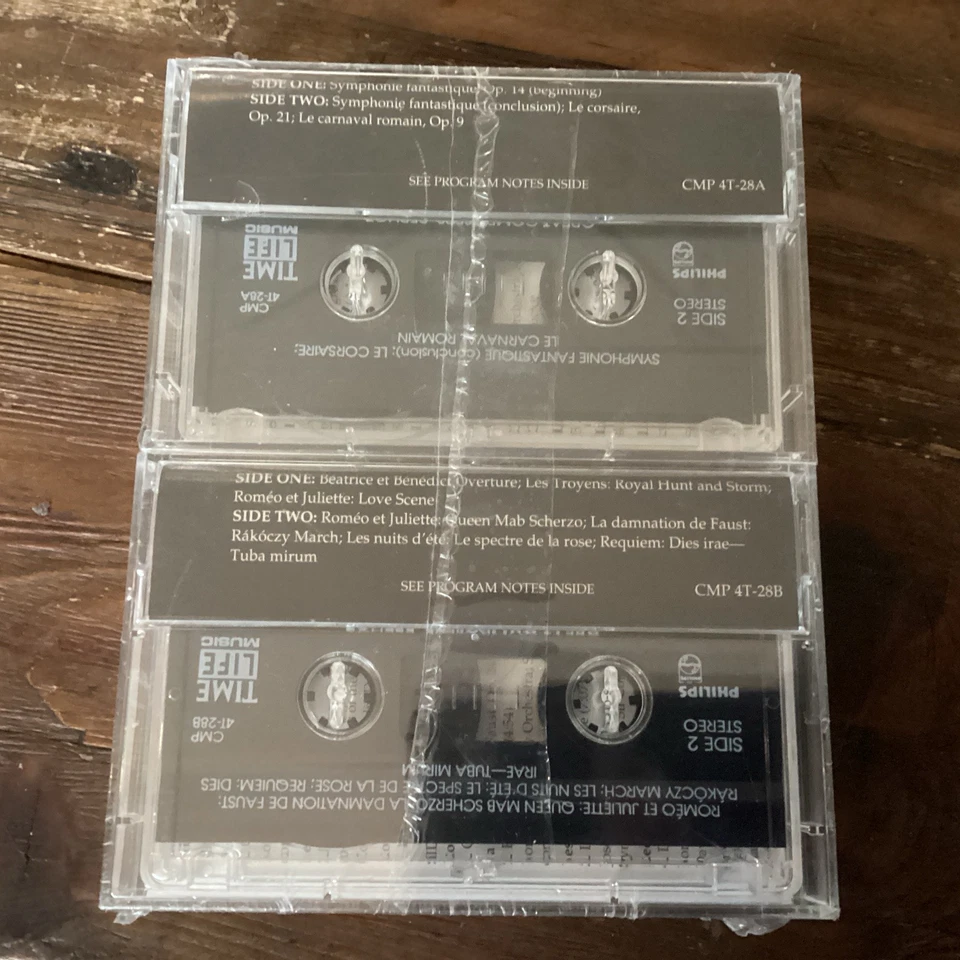 Great Composers, Time life Music BERLIOZ  Twin Cassette Sealed Free UK Post - Image 3 of 3
