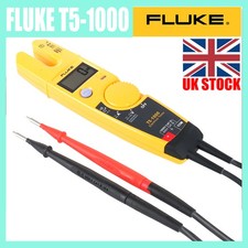 FLUKE T5-1000 Voltage Continuity Current Electrical Tester with Cal Certificate