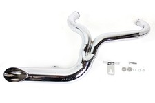Fxd 21 Lake Side Pipe Exhaust Chrome For Harley-davidson