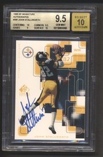 1999 SP Signature Edition AUTO John Stallworth BGS 9.5 / AUTO 10 STEELERS HOF