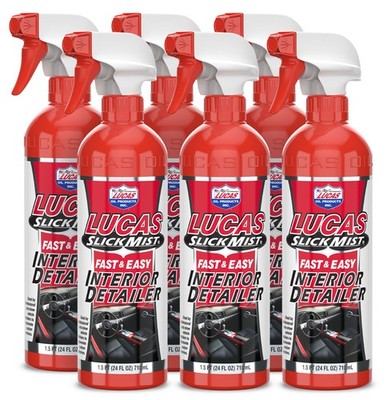 LUCAS OIL - Slick Mist Interior Detailer 6x24oz
