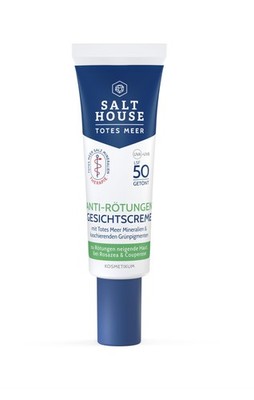 Gesichtscreme LSF 50 30ml Salthouse Totes Meer Anti-Rötungen beruhigend
