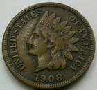 US 1908-S Indian Head Cent  **