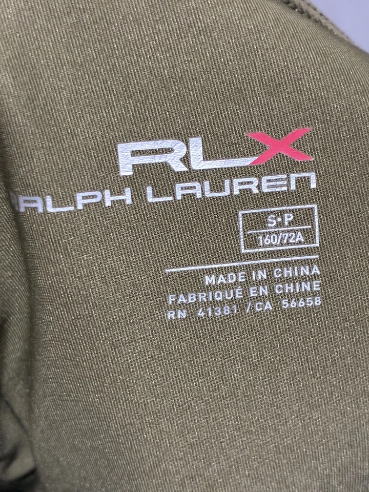 Tênis de golfe Ralph Lauren RLX feminino pequena abelha camuflagem verde stretch WRLX FA17 - Imagem 3 de 4