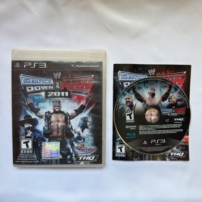 WWE SmackDown vs. Raw 2011 Sony PS3 - CIB Complete with Manual