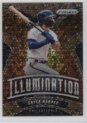 2020 Prizm Illumination Quick Pitch Bronze Donut Circle 15/25 Bryce Harper 6i2