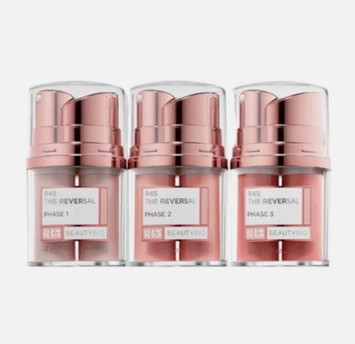 BeautyBio R45 The Reversal Phase 1-3 Skin Transforming Treatment - New -