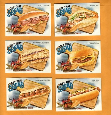 2022 Allen & Ginter Get That Bread partial set 6/10