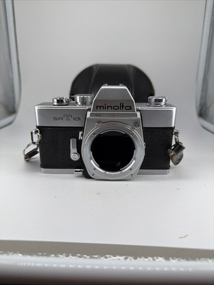 Minolta SRT 101 35mm Camera Body, Chrome 