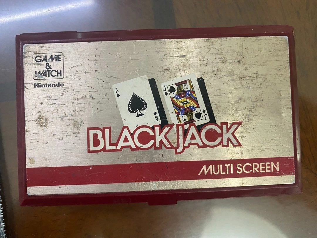 Nintendo Blackjack ゲームウォッチ　ブラックジャック 第42回 ブラックジャック BLACK JACK (ゲームウォッチ マルチ