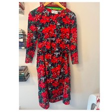 Vintage Holiday Midi 2 piece Set Size Small