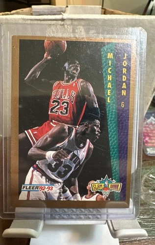 1992-93 Fleer - Slam Dunk Michael Jordan #273