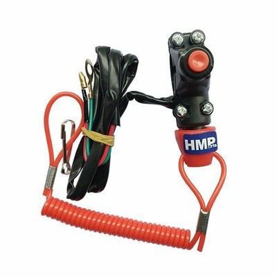 HMParts Pocketbike Minimoto Minicross Miniquad 2-Takt Notschalter mit Reißleine