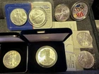 8-AMERICAN EAGLE BULLION .999 2000,2014 PF,2001,2009,1999,2011,1993,2002  L@@K!!
