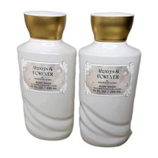QTY 2 Always  Forever Bath and Body Works Body Wash Shower Gel Bottle 10 fl oz