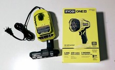 Ryobi 18V LED Spotlight PCL661 w/1.5 Ah Battery  Charger Continental USA only 