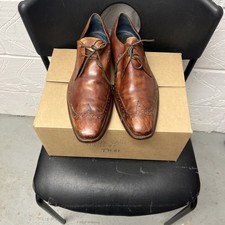 Barker Creative Collection Mens Semi Brogue Shoes Size 9 F