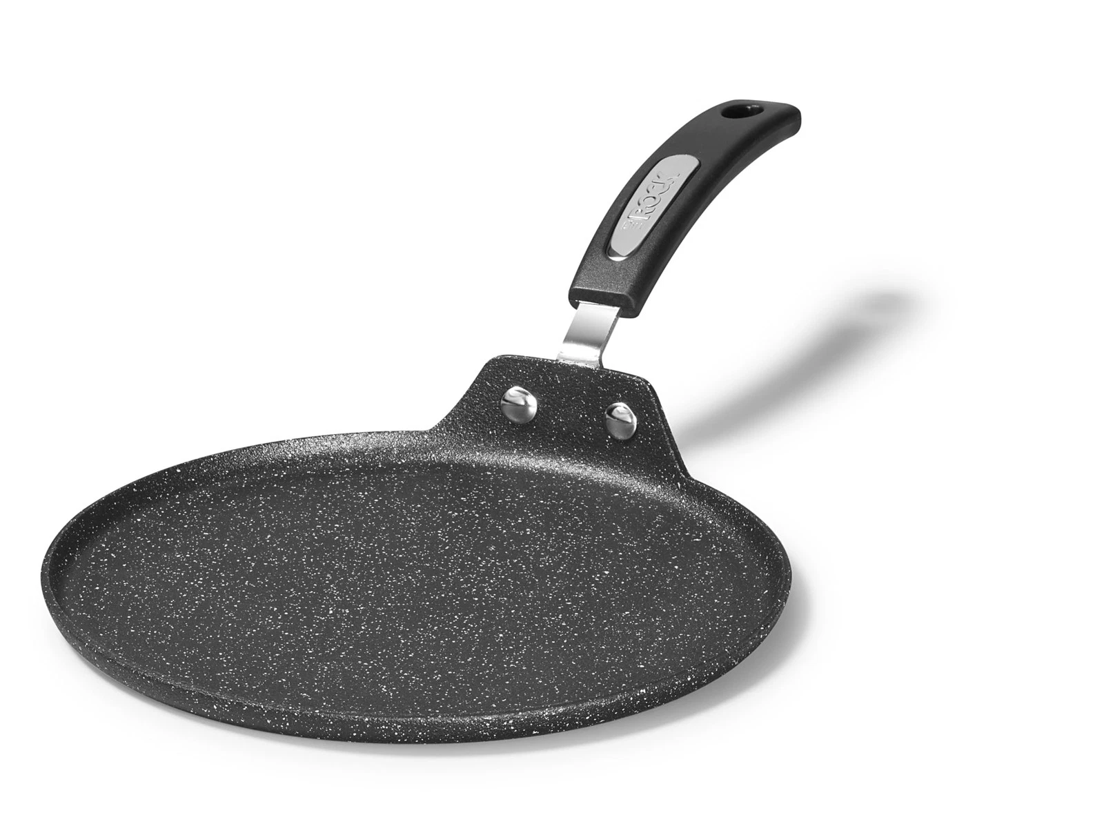 The Rock 26cm 10 Non-Stick Multi Pan Tawa Forged Aluminum Oven Safe Black