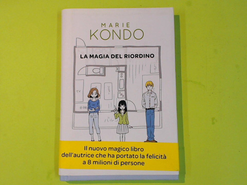 LA MAGIA DEL RIORDINO UNA STORIA D'AMORE ILLUSTRATA MARIE KONDO VALLARDI
