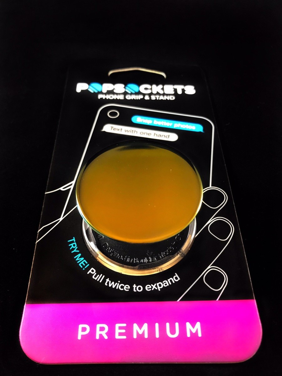 Authentic Popsockets Premium Chrome Oil Slick PopSocket Pop Socket