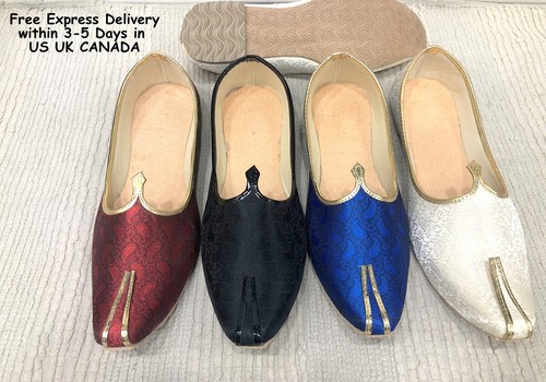 UK MENS SHERWANI JUTTI WEDDING SHOES 