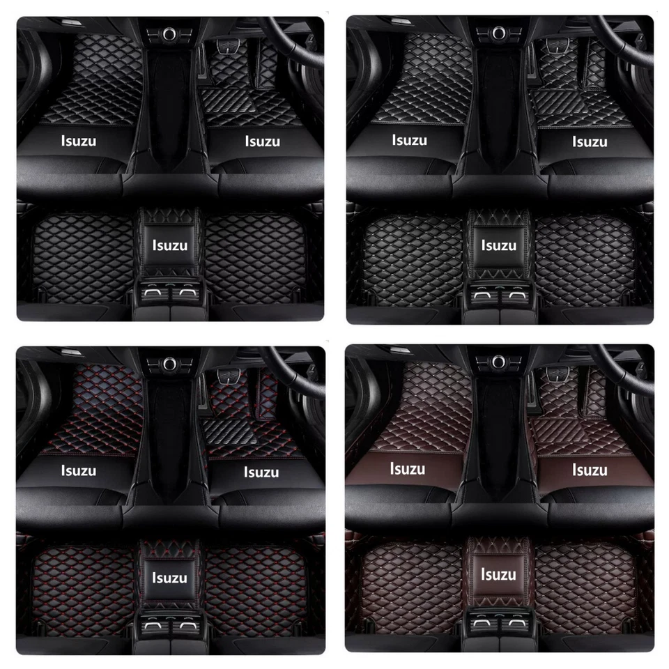 For Isuzu Car Floor Mats Waterproof All Models D-Max Mu-X Custom RHD Auto Carpet - image 3 of 4