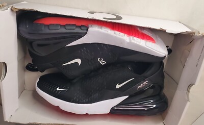 BRAND NEW Nike Air Max 270 Black White AH8050-002 Men's Size 13