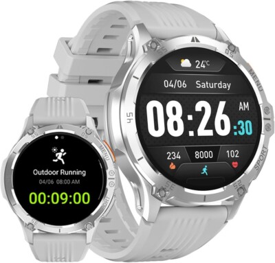 Smartwatch Herren Damen mit Telefonfunktion Armbanduhr Watch für iPhone Samsung