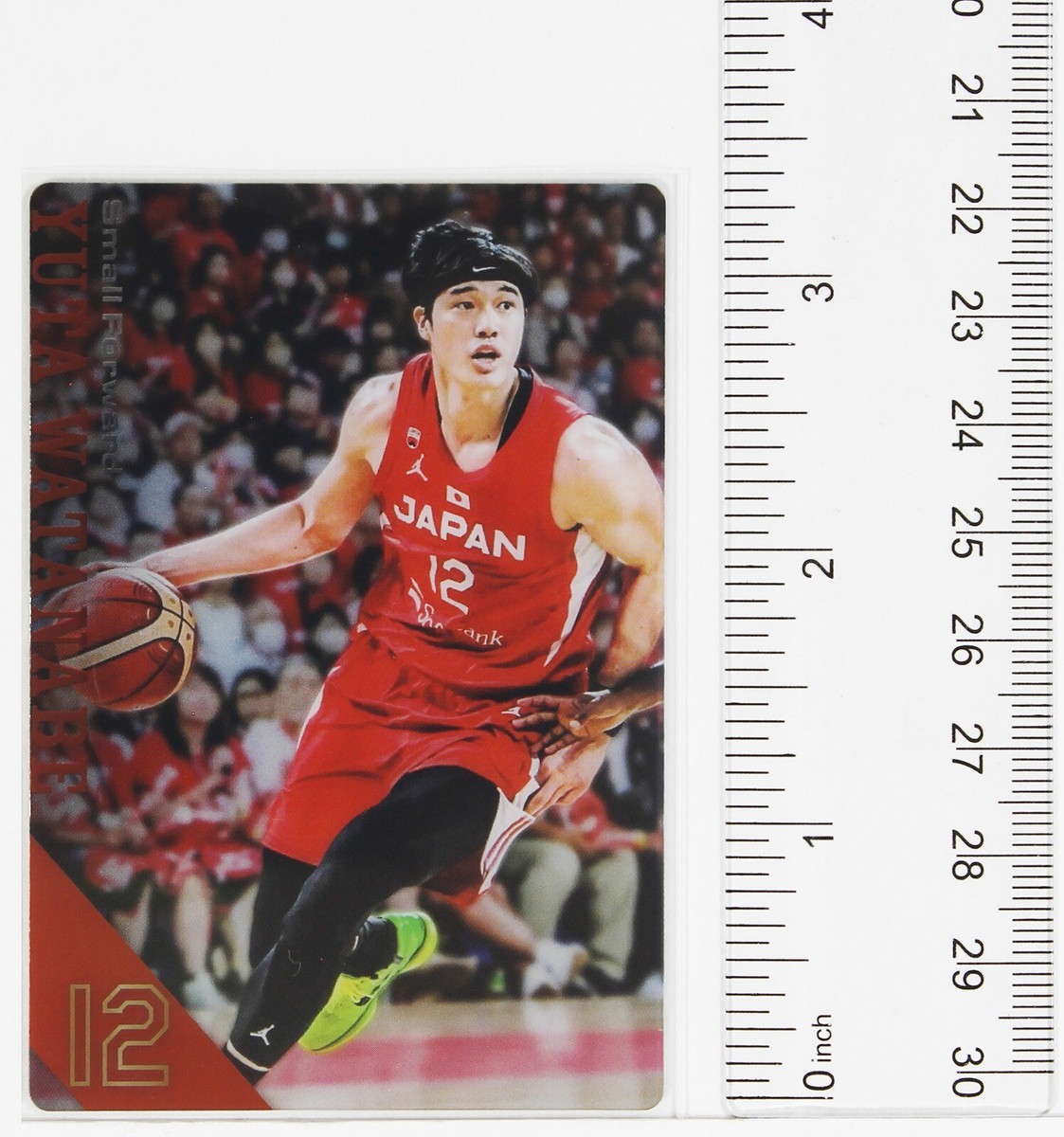 YUTA WATANABE - 2024 JAPAN BASKETBALL NATIONAL TEAM WAFERS Trading