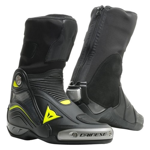 Dainese Axial D1 Boots - Black/Fluo Yellow - 42