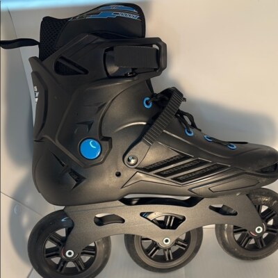 JEUWITH Inline Skates 3 Wheels 110mm Roller Blades For Adult Women Men Pro 10/11