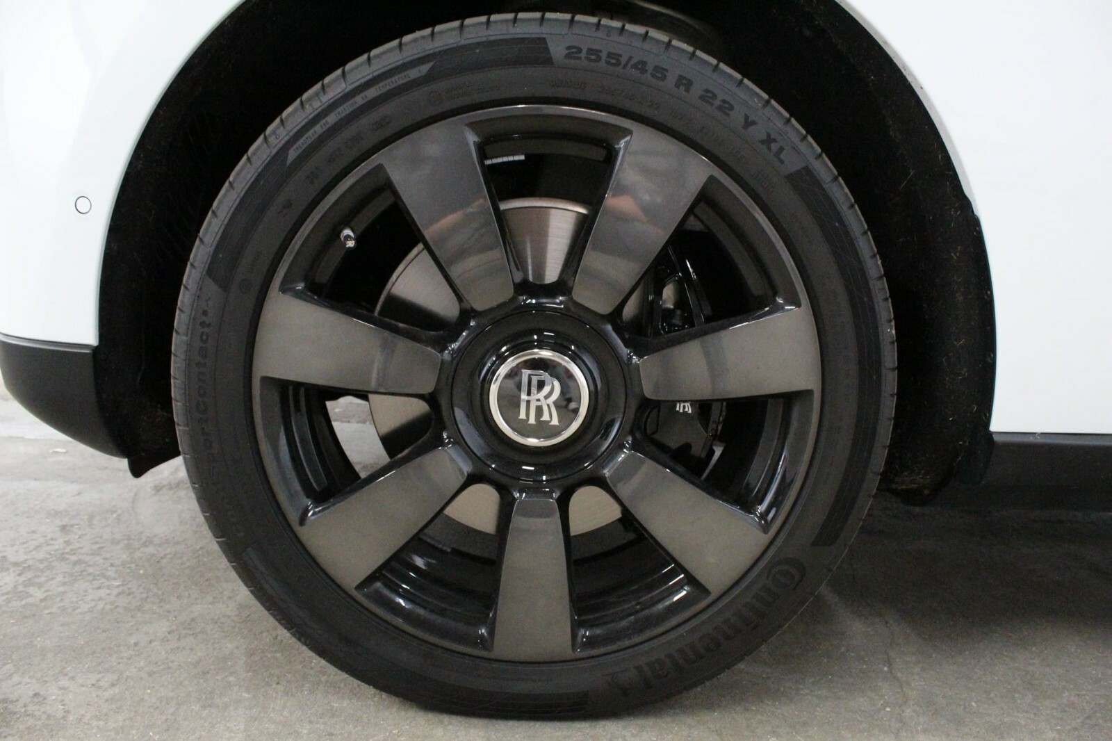 GENUINE ROLLS-ROYCE CULLINAN 7 SPOKE PART POLISHED SHADOW WHEELS OEM FACTORY SET