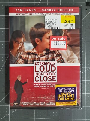 Extremely Loud  Incredibly Close  DVD Movie New Sealed Tom Hanks Sandra Bullock 