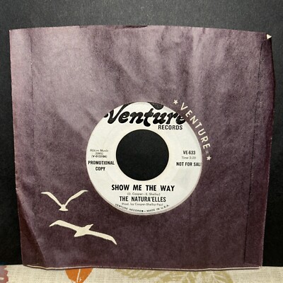 VG+ NO SOUL NATURA ELLES  SHOW ME THE WAY/So much in need VENTURE 633 Naturelles