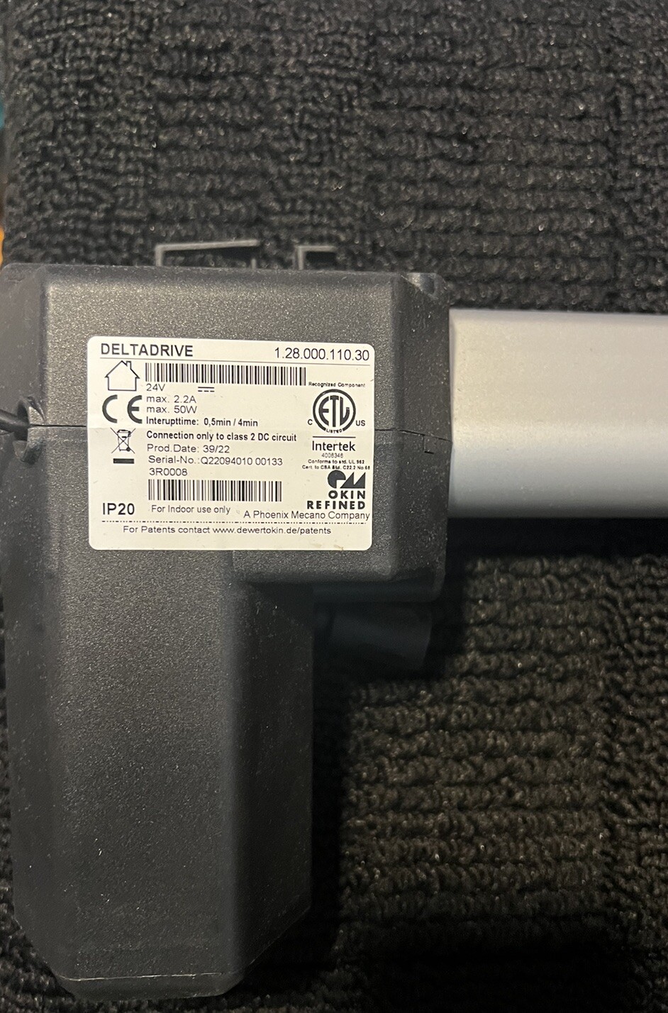 Power Recliner Motor Lift Chairs Linear Actuator For Deltadrive 1.28.000.131.30