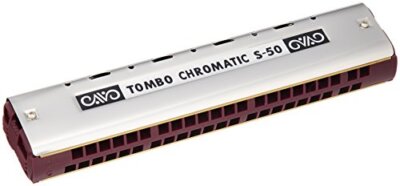 TOMBO Libelle chromatische Mundharmonika 44 Loch einzeln S-50 NEU aus Japan