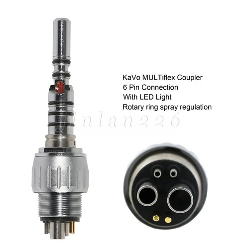 Igienista Dentale Fibra Ottica Air Scaler Manipolo Sonico per Accoppiatore KaV 4/6 Fori - Foto 18 di 24