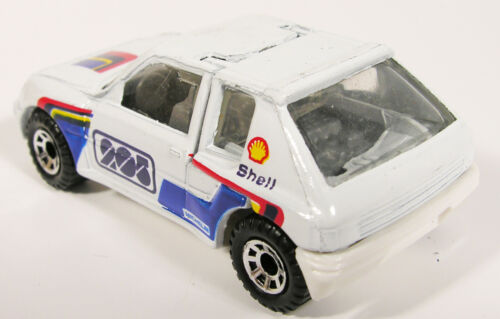 MATCHBOX 15 PEUGEOT 205 TURBO 16 GROUP B RALLY CAR SUPERFAST 1-75 SERIES - 第 3/5 張圖片