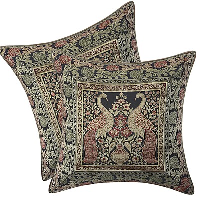 Handwoven Home Decor Cushion Brocade Jacquard Throw Pillow Cover Case Meditation
