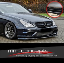 CUP Spoilerlippe SCHWARZ Mercedes CLS C19 55 AMG 63 AMG Frontspoiler Schwert 