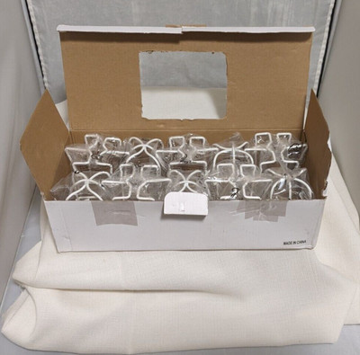 New Happy Tree 10-Pack of White Double Hook Fire Sprinkler Guards for 1/2'' Head