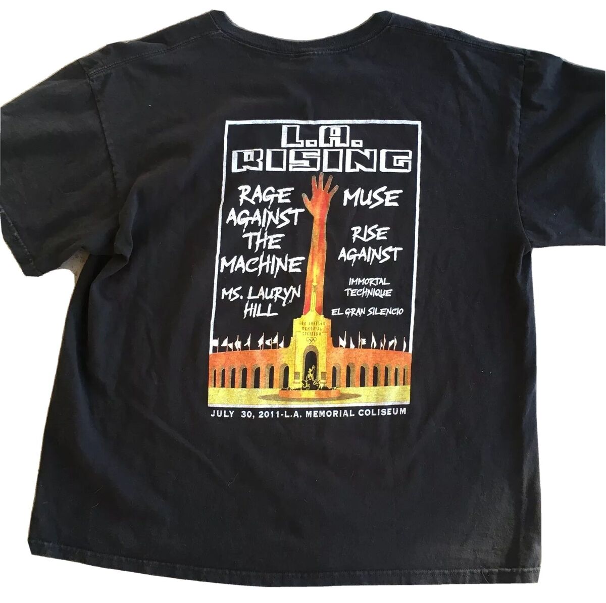 Rage Against The Machine LA Rising Ms Lauryn Hill Muse T Rage Against The Machine LA Rising Ms Lauryn Hill Muse T