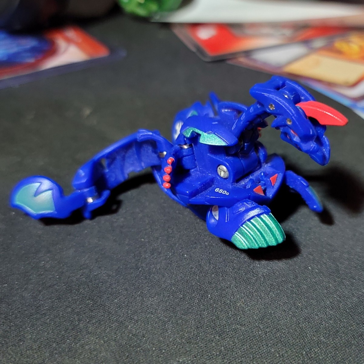 Bakugan New Vestroia Battle Brawlers Blue Aquos Viper Helios 650g