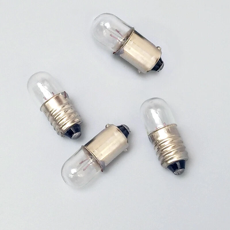 10x B9 E10 Screw/Bayonet Indicator Light Bulb Lamp 6.3/12/24/30/36/48V 1.5/3/5W - Image 4 of 4