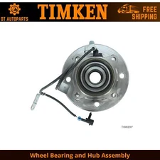 For 1995 GMC K2500 Suburban 4WD Wheel Bearing and Hub Assy Front Right Timken