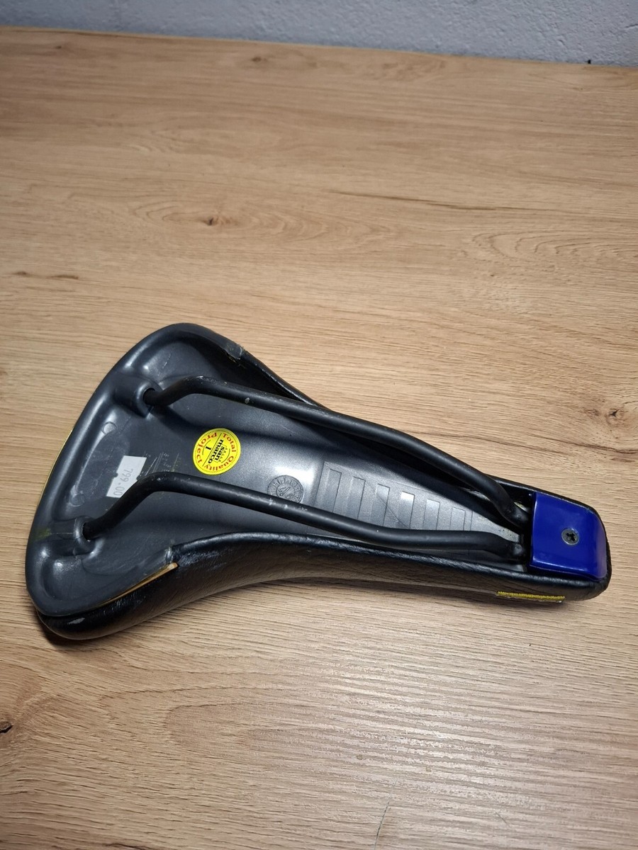 Selle Vélo Vintage Selle San Marco Squadra HDP - Noire - L 250mm X L 150mm - NOS